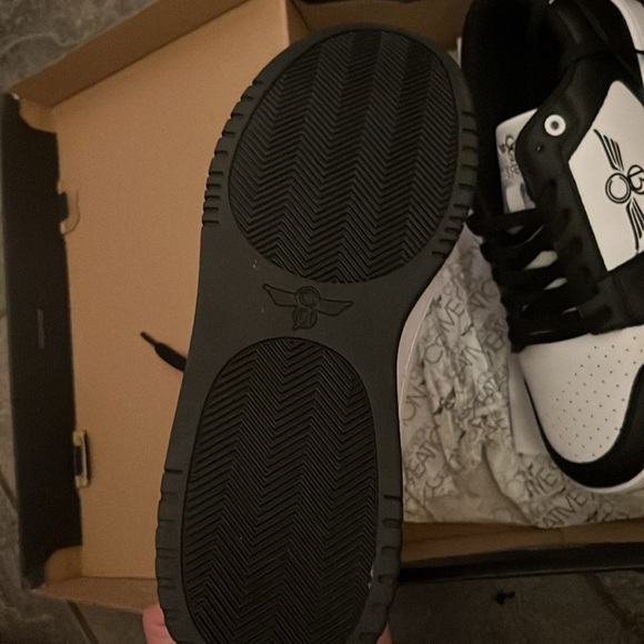 Black and white creative recreation sneakers size 8.5 in mens brand new in box - Picture 4 of 8